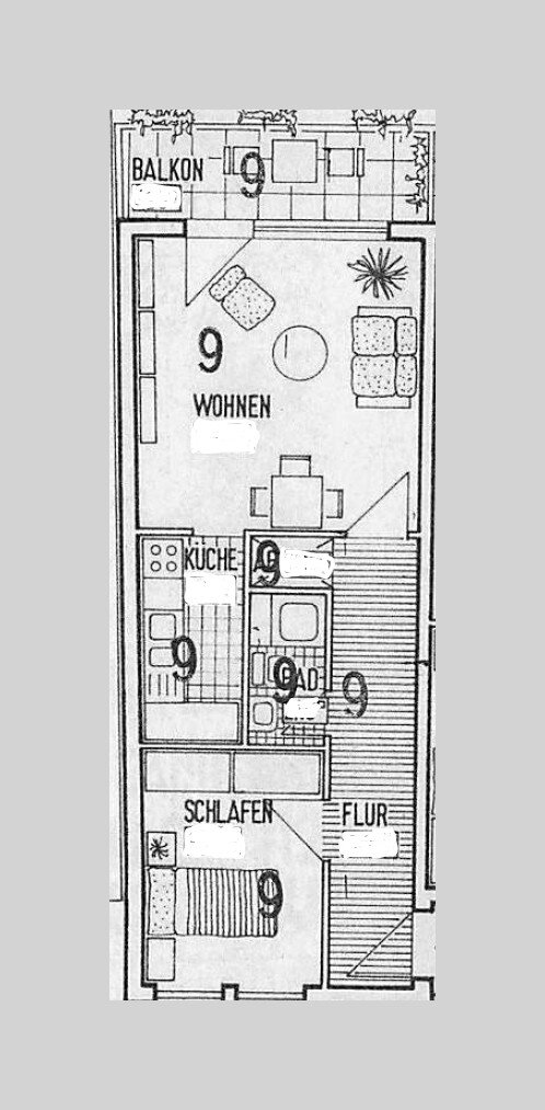 Wohnung zur Miete 320 € 2 Zimmer 46,4 m²<br/>Wohnfläche 2.<br/>Geschoss Kölner Str. 65-67 Kierspe Bahnhof Kierspe 58566