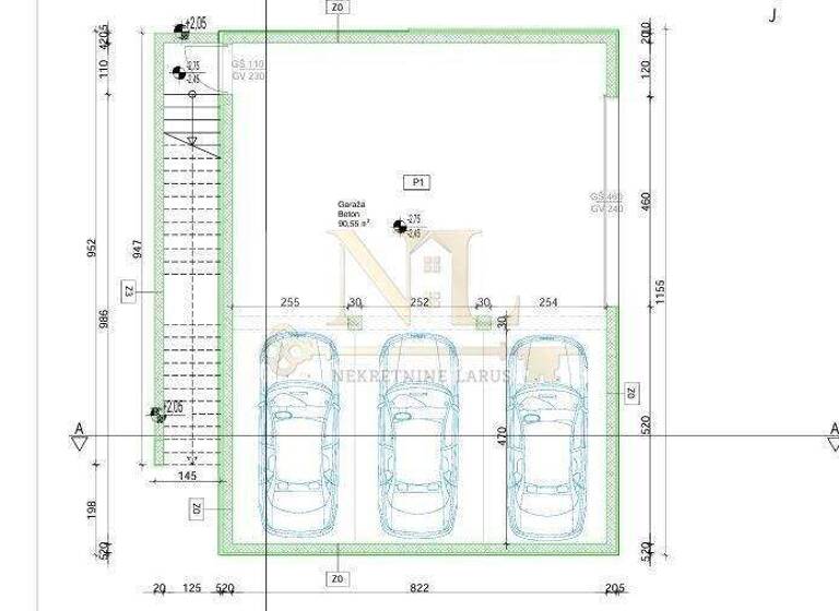 Wohnung zum Kauf 520.000 € 4 Zimmer 92 m² Okrug