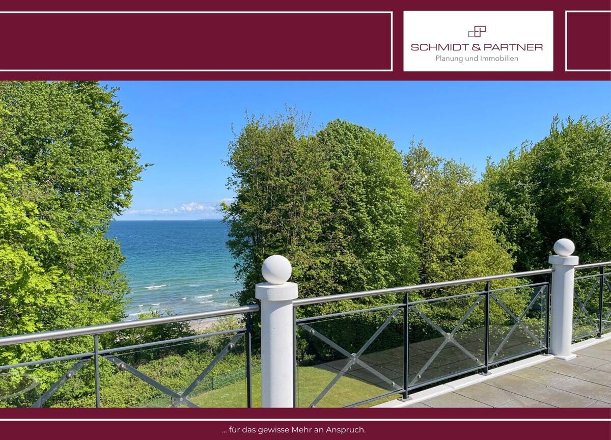 RESERVIERT! Luxuspenthouse der Extraklasse! Mit Ostseeblick, Sauna, Kamin und zwei Dachterrassen!