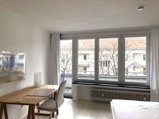 Wohnung zur Miete 1.100 € 1 Zimmer 33 m² Geschoss 4/5 frei ab sofort Hohenzollernplatz 4 Schwabing-West München 80796
