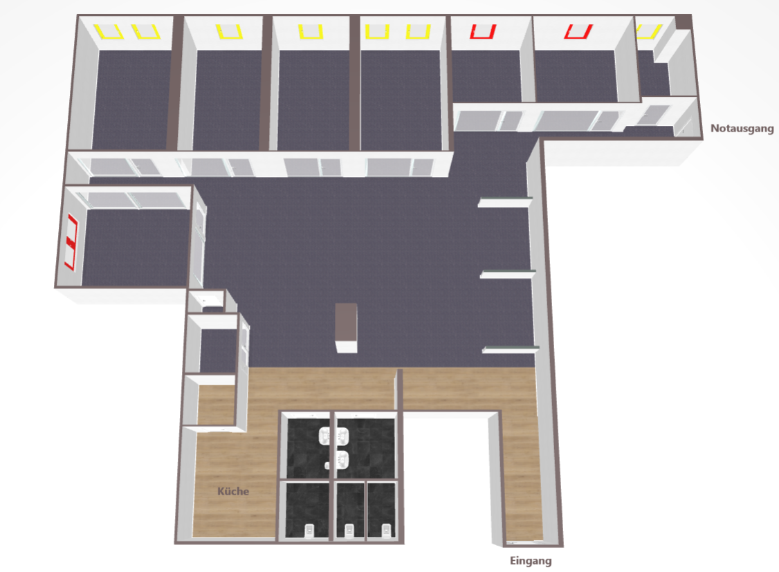 Bürofläche zur Miete provisionsfrei 2.400 € 9 Zimmer 400 m²<br/>Bürofläche Silberhöhe Halle (Saale) 06132