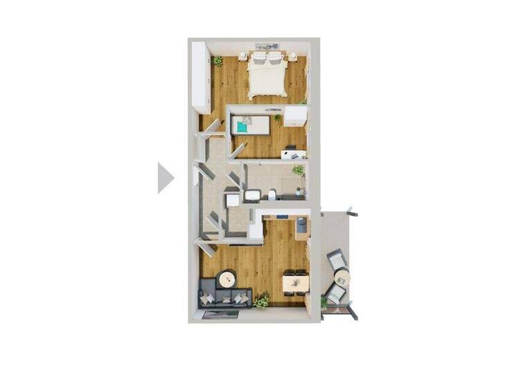 Wohnung zur Miete 1.025 € 3 Zimmer 74,2 m² 1. Geschoss frei ab sofort Abensberg 93326
