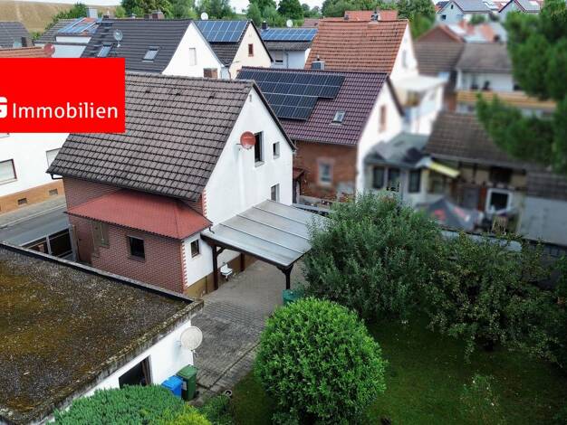 Einfamilienhaus zum Kauf 250.000 € 3 Zimmer 81,5 m² 382 m² Grundstück Spachbrücken Reinheim 64354