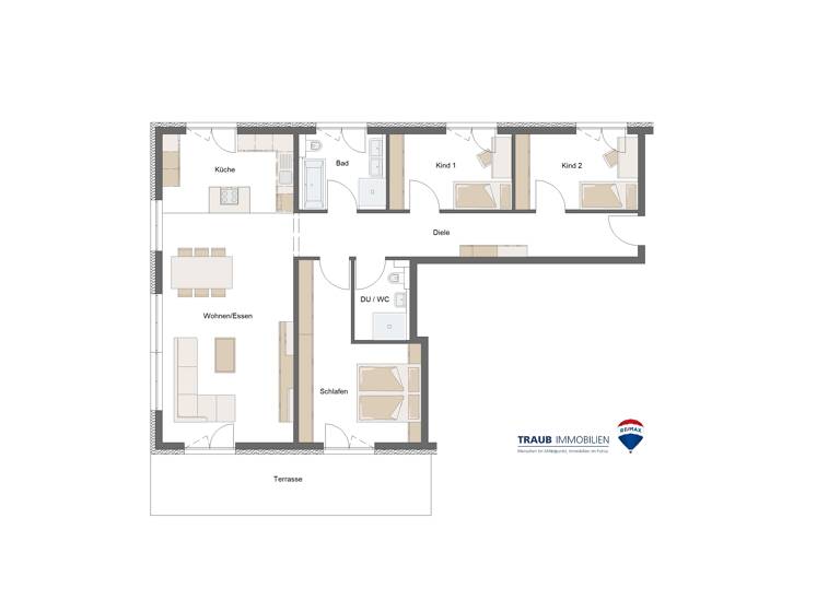 Wohnung zum Kauf 749.000 € 4 Zimmer 128 m²<br/>Wohnfläche Kleinheppach Korb 71404