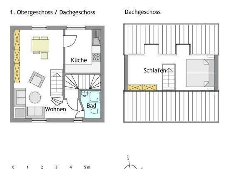 Wohnung zur Miete 416 € 2 Zimmer 50,5 m² frei ab 15.04.2026 Landsberger Str. 6 Saarn/Mintard Mülheim/Ruhr 45481