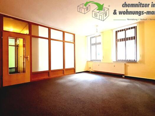 Bürofläche zur Miete 5,47 € 2 Zimmer 65,8 m² Bürofläche Ludwigstraße 23 Schloßchemnitz Chemnitz 09113