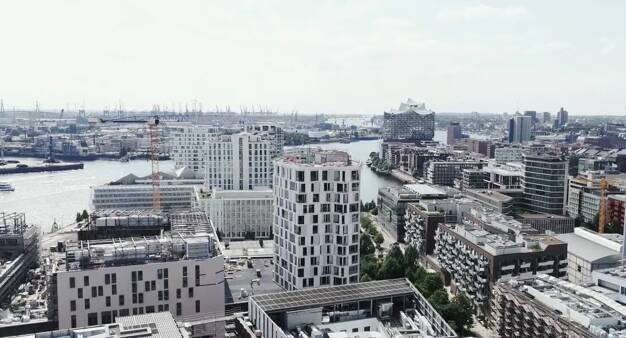 Wohnung zur Miete - Neubau 2.344 € 2 Zimmer 78,1 m² 3. Geschoss Hübenerstraße 8 HafenCity Hamburg 20457