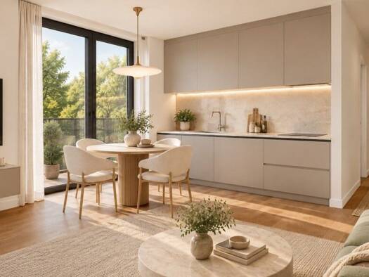 Terrassenwohnung zum Kauf - Erstbezug 224.100 € 1 Zimmer 32,8 m² EG Schöneberg Berlin 10829