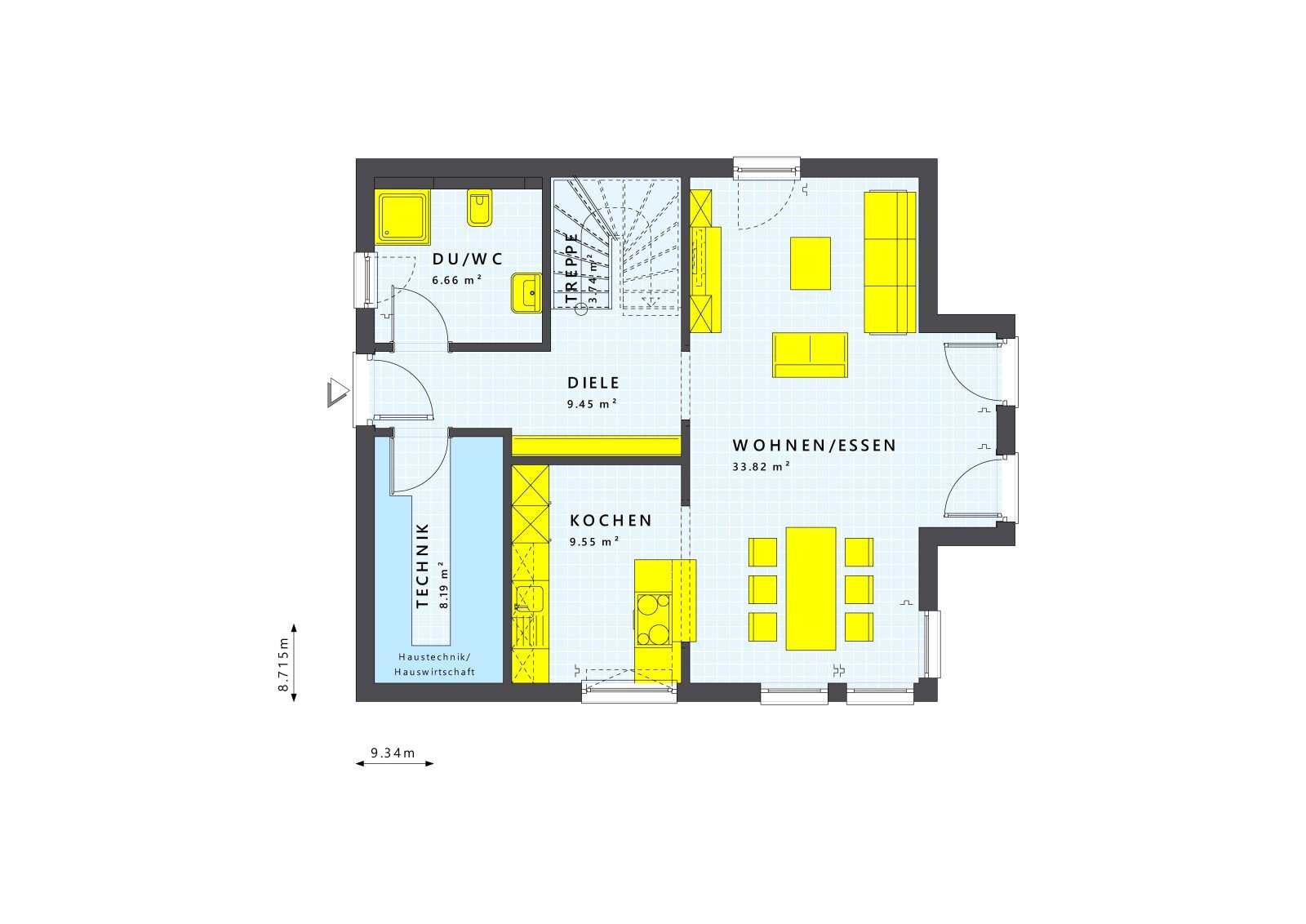 Einfamilienhaus zum Kauf 518.865 € 4 Zimmer 135 m²<br/>Wohnfläche 500 m²<br/>Grundstück Ortenberg Ortenberg 63683