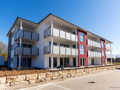 Wohnung zur Miete - Erstbezug 770 € 2 Zimmer 76,5 m² 1. Geschoss Wörnitz Wörnitz 91637