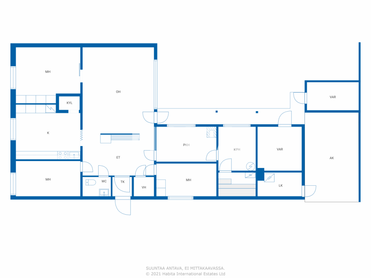 Einfamilienhaus zum Kauf 119.000 € 4 Zimmer 116 m²<br/>Wohnfläche 1.209 m²<br/>Grundstück Tavastantie 28 Loviisa 07955