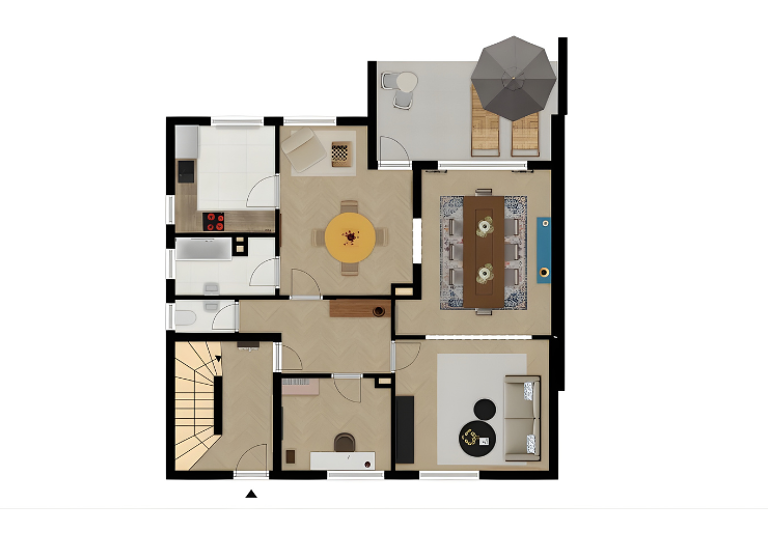 Doppelhaushälfte zum Kauf 459.000 € 10 Zimmer 160 m² 725 m² Grundstück Börnig Herne 44628