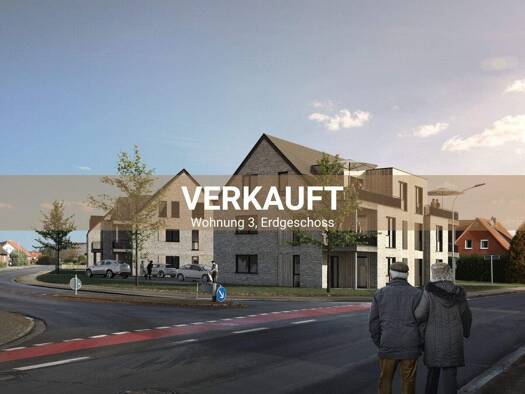 Wohnung zum Kauf - Erstbezug provisionsfrei 225.000 € 2 Zimmer 64,5 m² EG frei ab 01.04.2026 Rastdorfer Straße 2 Werlte 49757