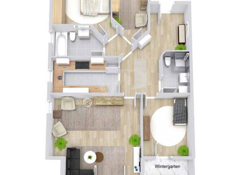 Wohnung zum Kauf 450.000 € 4 Zimmer 109 m² EG Altenberg Oberasbach 90522