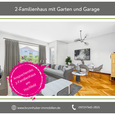 Mehrfamilienhaus zum Kauf 449.000 € 9 Zimmer 174 m² 465 m² Grundstück Hochfeld - Steinberg Schweinfurt 97422