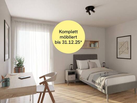 Wohnung zum Kauf - Neubau provisionsfrei 174.900 € 1 Zimmer 24,2 m² 4. Geschoss frei ab 01.04.2028 Roermonder Straße 76 Aachen 52072