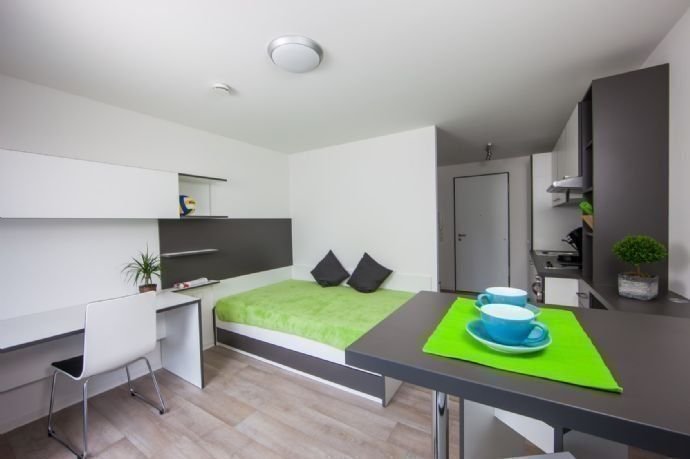 Studio zur Miete 478 € 1 Zimmer 24 m²<br/>Wohnfläche 4.<br/>Geschoss 01.03.2025<br/>Verfügbarkeit Allersberger Straße 10 Galgenhof Nürnberg 90461