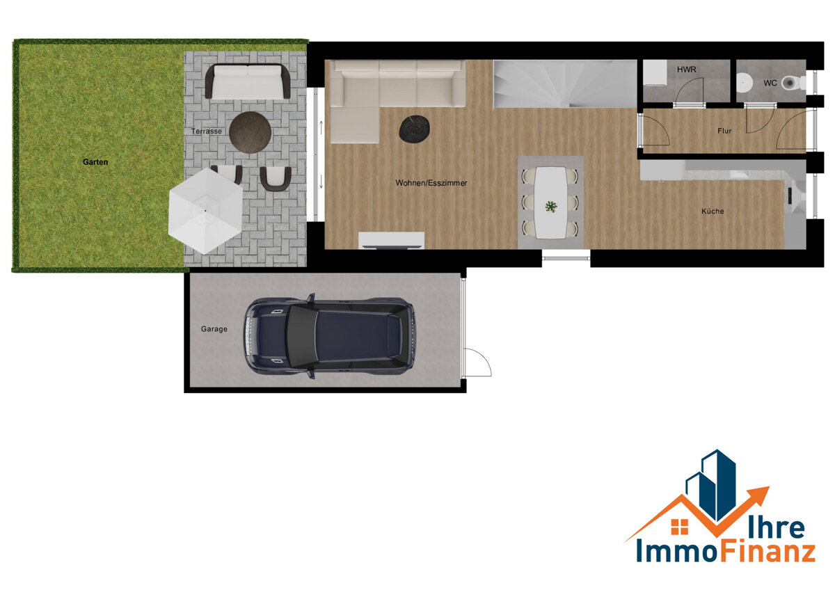 Reihenmittelhaus zur Miete 1.190 € 4 Zimmer 142 m²<br/>Wohnfläche 410 m²<br/>Grundstück 01.01.2025<br/>Verfügbarkeit Südstr. 5 Bad Bentheim Bad Bentheim 48455