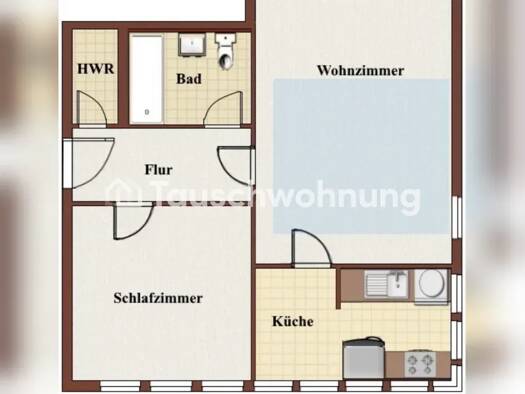 Wohnung zur Miete Tauschwohnung 650 € 2 Zimmer 66 m² 3. Geschoss Fahrland Potsdam 14476
