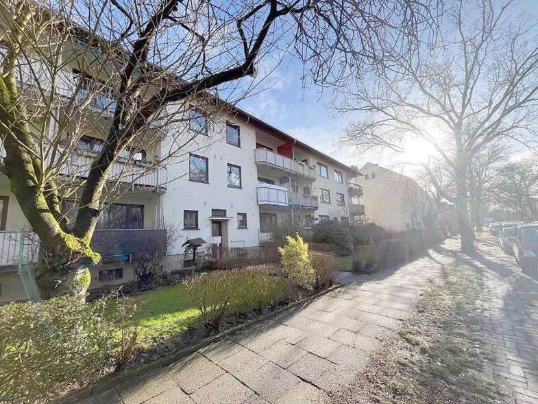 Wohnung zum Kauf provisionsfrei 169.000 € 2 Zimmer 51,3 m² EG Thomas-Mann-Straße 35 Neu Schwachhausen Bremen 28213