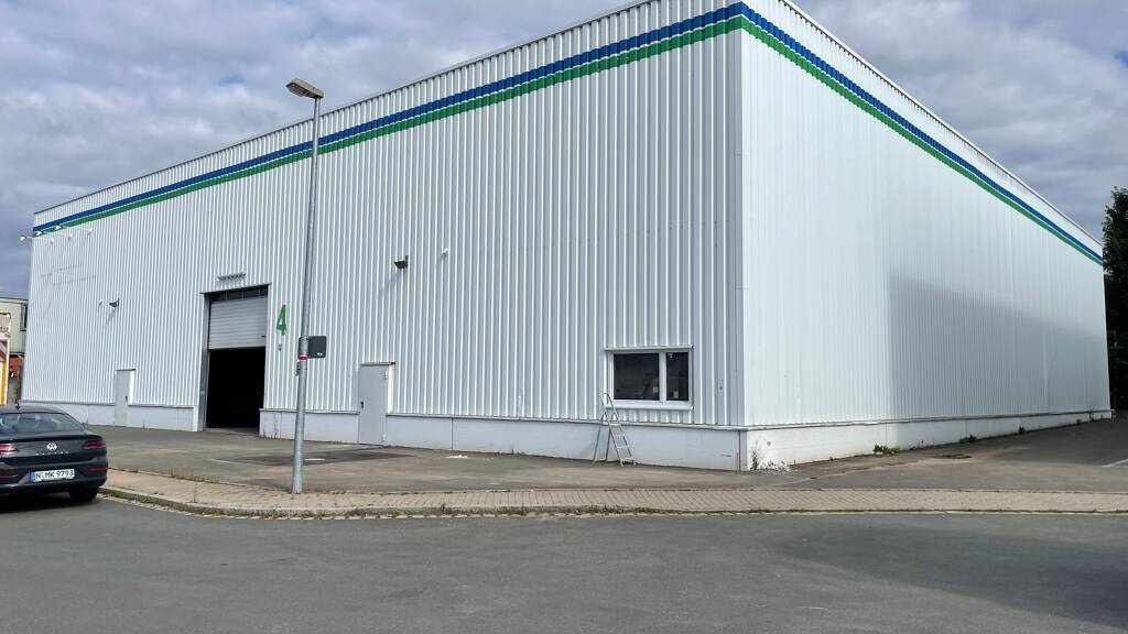 Halle/Industriefläche zur Miete provisionsfrei 1.400 m² Lagerfläche teilbar von 400 m² bis 1.400 m² Rothenburger Str. Altenberg Oberasbach 90522