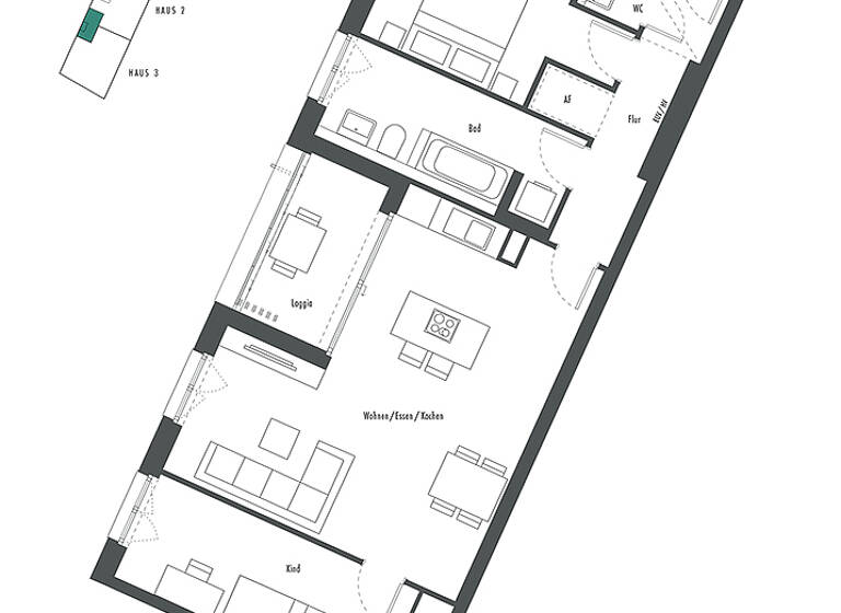 Wohnung zum Kauf provisionsfrei 648.000 € 3 Zimmer 84,2 m²<br/>Wohnfläche 1.<br/>Geschoss Franz-Heubl-Straße 1 Ramersdorf-Perlach München 81735