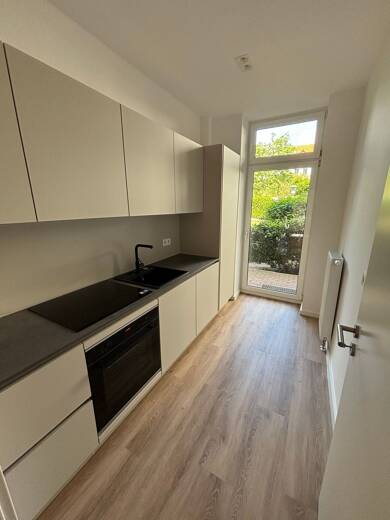 Terrassenwohnung zur Miete 400 € 1 Zimmer 33 m² EG frei ab sofort Gaertnerstraße 1d Engpaß Magdeburg 39104