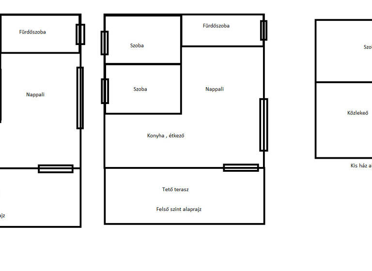 Bungalow zum Kauf provisionsfrei 253.000 € 4 Zimmer 90 m² 596 m² Grundstück Ábrahámhegy
