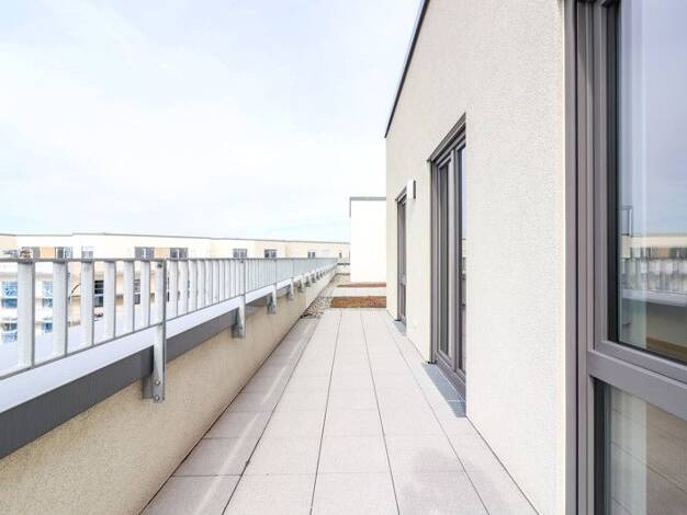 Penthouse zur Miete - Erstbezug 1.746 € 3 Zimmer 84,5 m² 7. Geschoss frei ab 01.09.2025 Mathilde-Maier-Straße 8 Gallus Frankfurt-Gallus 60326