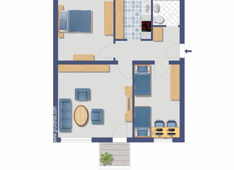 Wohnung zum Kauf provisionsfrei 239.900 € 3 Zimmer 71,2 m² 1. Geschoss Paracelsusstraße 11 Pennenfeld Bonn 53177