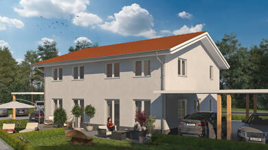 Doppelhaushälfte zum Kauf 397.300 € 3,5 Zimmer 86,9 m² 141 m² Grundstück Untereichen Altenstadt 89281