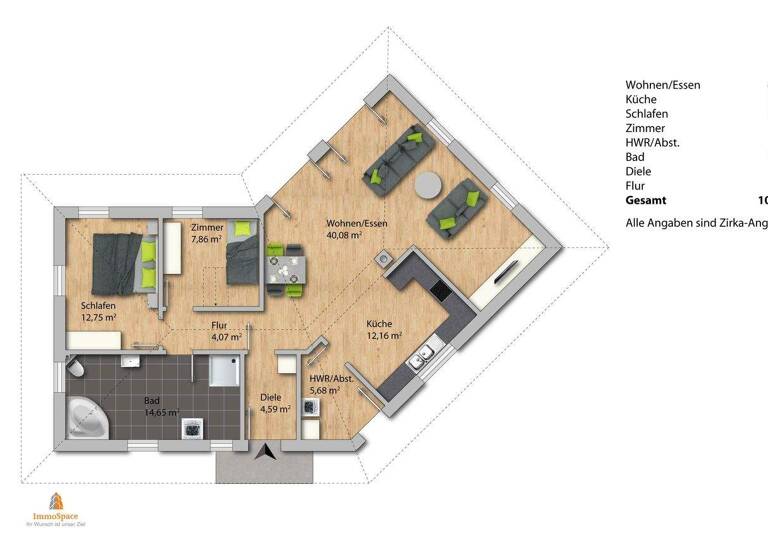 Einfamilienhaus zum Kauf 459.900 € 3 Zimmer 101,8 m² 2.697 m² Grundstück Oberwachingen Uttenweiler 88524