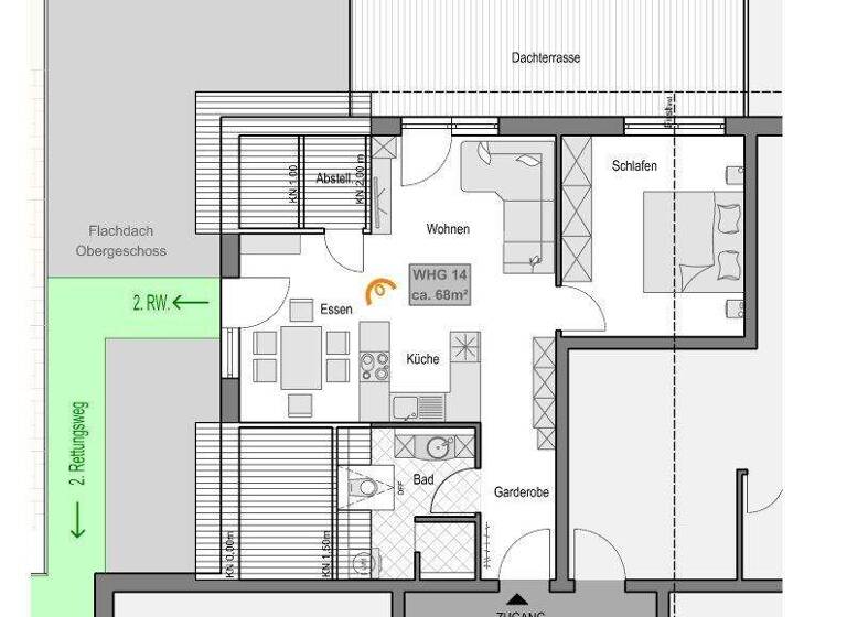 Wohnung zum Kauf 318.200 € 2 Zimmer 68,4 m² frei ab 01.09.2026 Mainhardt 74535