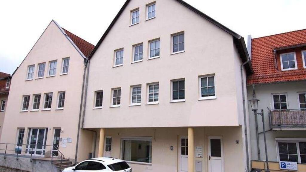 Bürofläche zur Miete 6,02 € 3 Zimmer 93 m² Bürofläche Klosterplatz 7 Pößneck,Stadt Pößneck 07381