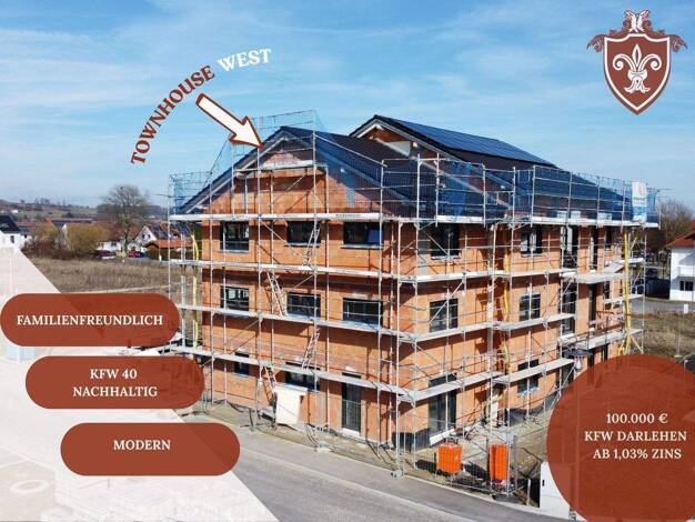 Reihenendhaus zum Kauf - Erstbezug 675.000 € 5 Zimmer 150,8 m² 197,8 m² Grundstück Bruckbergerau Bruckberg 84079