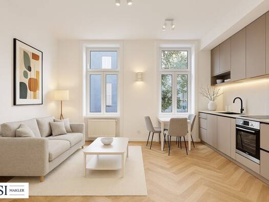 Wohnung zum Kauf - Erstbezug 249.000 € 1 Zimmer 30 m² 2. Geschoss Schubertgasse 20 Alsergrund 1090