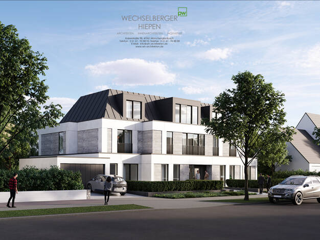 Wohnung zum Kauf provisionsfrei 777.150 € 3 Zimmer 99 m² Scharnhorststraße 47 Eicken Mönchengladbach 41063