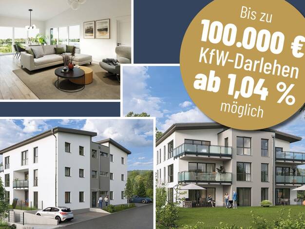 Wohnung zum Kauf - Neubau provisionsfrei 439.000 € 4 Zimmer 110,6 m² 2. Geschoss Lindahof Vilshofen an der Donau 94474