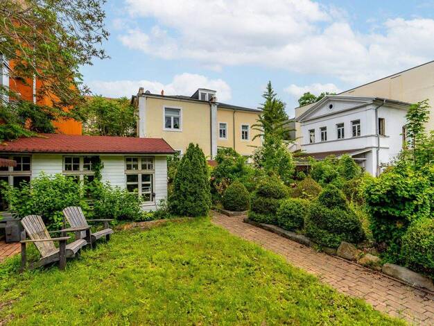 Villa zum Kauf 1.550.000 € 13 Zimmer 570,2 m² 1.290 m² Grundstück Äußere Neustadt Dresden 01099