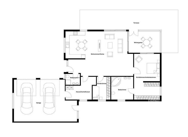 Bungalow zum Kauf 549.000 € 3,5 Zimmer 152 m² 1.145 m² Grundstück Bennien Melle 49328