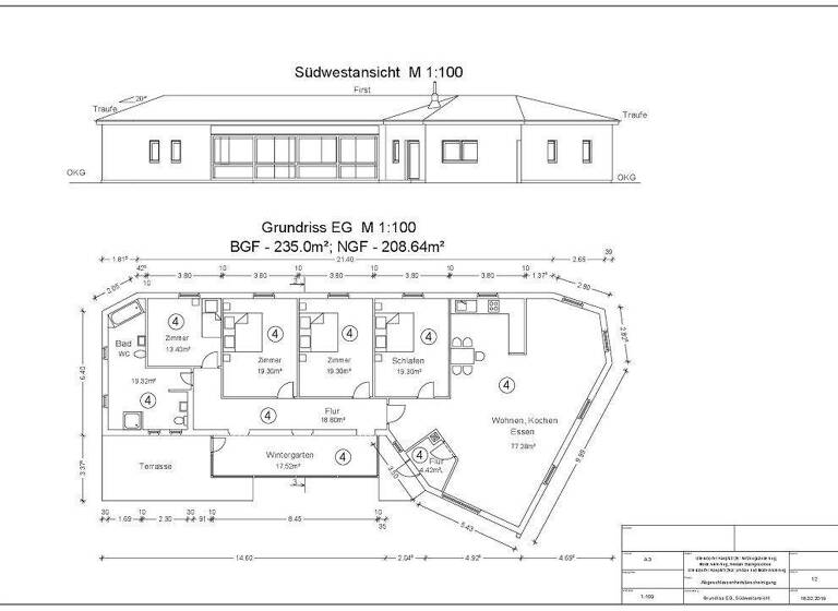 Einfamilienhaus zum Kauf 230.000 € 6 Zimmer 203 m² 540 m² Grundstück Ullersdorf Radeberg / Ullersdorf bei Radeberg 01454