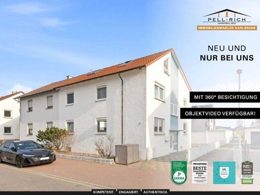 Wohnung zum Kauf 435.000 € 3 Zimmer 122,9 m² EG Eggenstein Eggenstein-Leopoldshafen / Eggenstein 76344