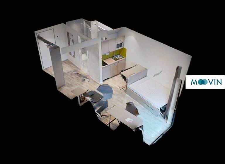 Studio zur Miete 675 € 1 Zimmer 19,6 m² 2. Geschoss frei ab sofort Himmelgeister Straße 270 Bilk Düsseldorf 40225