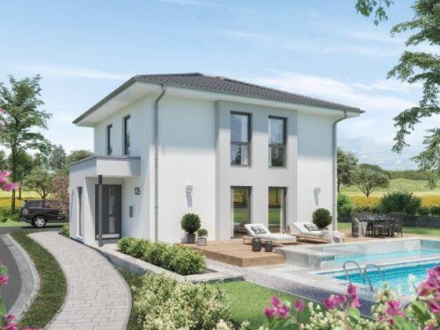 Einfamilienhaus zum Kauf 409.724 € 5 Zimmer 128 m² 630 m² Grundstück Kleinkugel Kabelsketal 06184