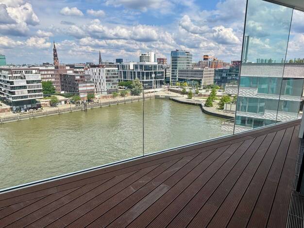 Wohnung zur Miete 3.200 € 2 Zimmer 88 m² frei ab 15.08.2026 Am Strandkai 17 HafenCity Hamburg 20457