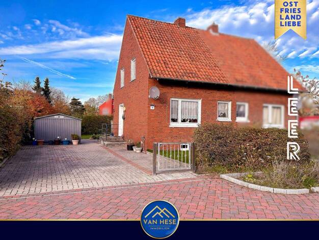 Doppelhaushälfte zum Kauf 169.500 € 3 Zimmer 53,8 m² 418 m² Grundstück Leer 26789