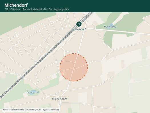 Grundstück zum Kauf 235.000 € 727 m² Grundstück Michendorf Michendorf 14552