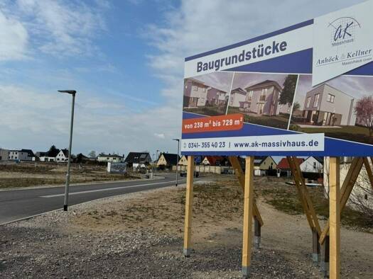 Grundstück zum Kauf 145.250 € 581 m² Grundstück Ziegeleiweg Rabutz Delitzsch 04509