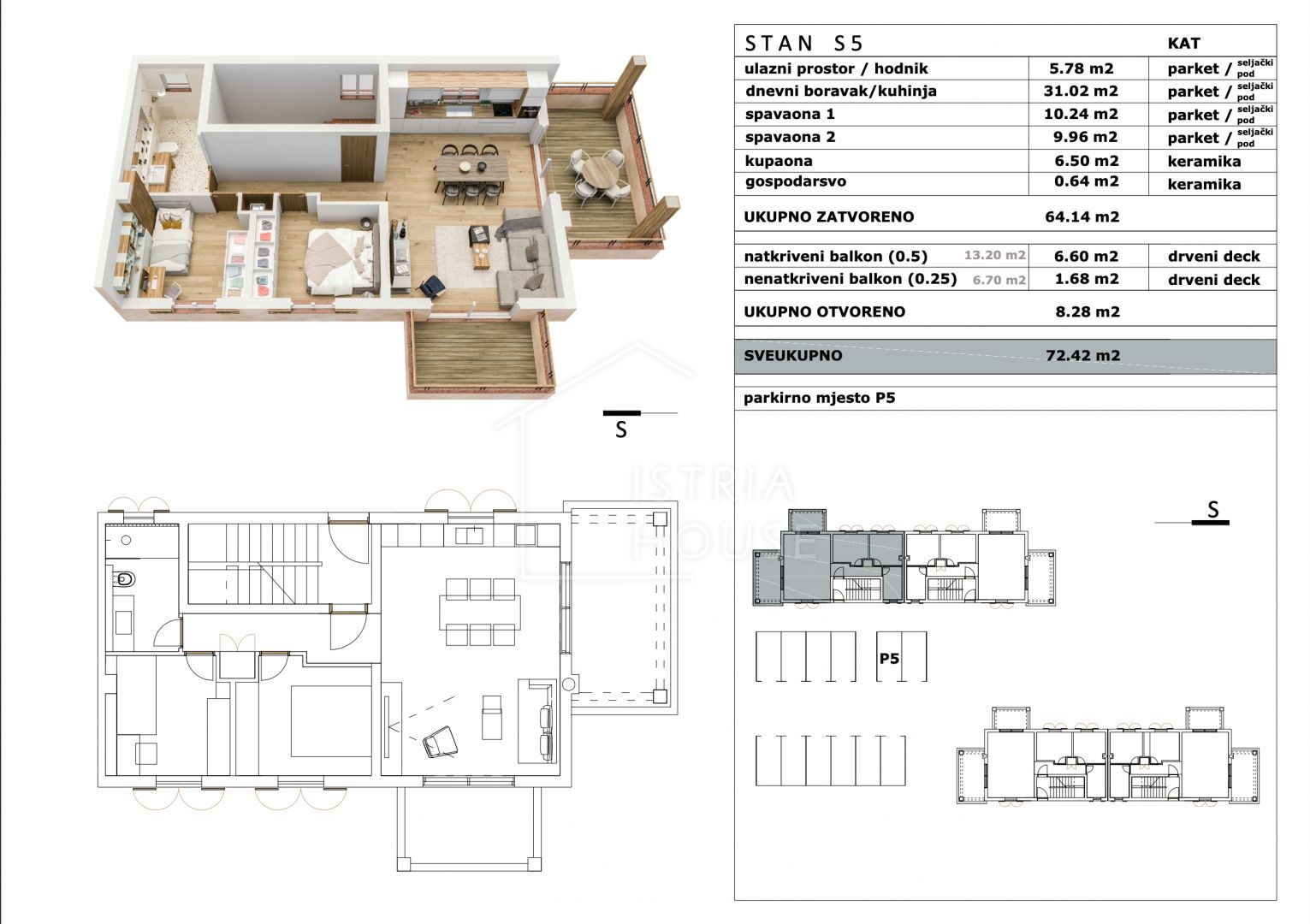 Wohnung zum Kauf 406.000 € 3 Zimmer 72 m²<br/>Wohnfläche 1.<br/>Geschoss Umag center 52470