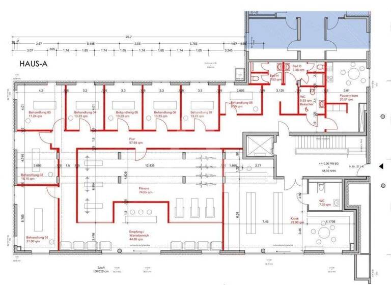 Büro zur Miete 7,50 € 1.265 m² Bürofläche teilbar ab 125 m² Efferen Hürth 50354